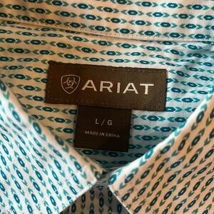 Men’s Lgr Ariat short sleeve western shirt